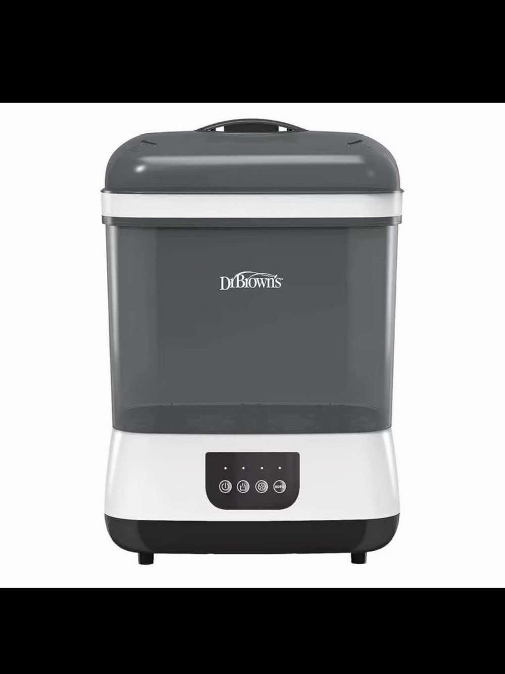 Dr. Brown's Gray and White Electric Bottle Sterilizer